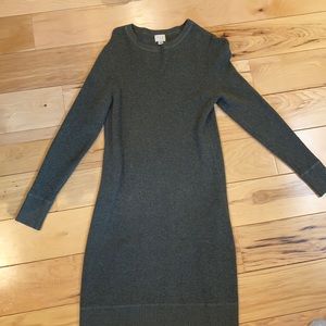 A New Day army green sweater dress